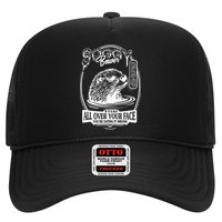 Soggy Beaver Bbq If ItS Not All Over Your Face Funny Beaver Trucker Hat
