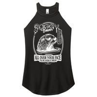 Soggy Beaver Bbq If ItS Not All Over Your Face Funny Beaver Women's Perfect Tri Rocker Tank