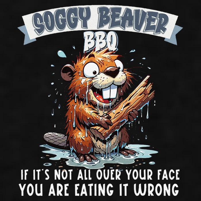 Soggy Beaver Bbq If ItS Not All Over Your Face Ladies PosiCharge Tri-Blend Wicking Tank