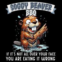 Soggy Beaver Bbq If ItS Not All Over Your Face Cropped Pullover Crew