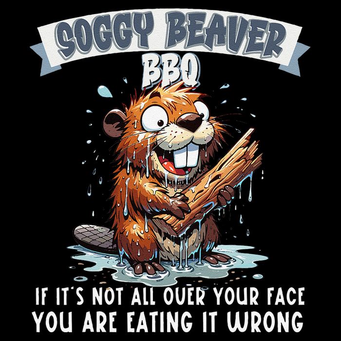 Soggy Beaver Bbq If ItS Not All Over Your Face Cropped Pullover Crew