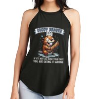 Soggy Beaver Bbq If ItS Not All Over Your Face Women's Perfect Tri Rocker Tank
