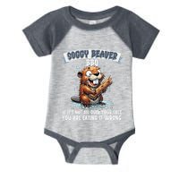 Soggy Beaver Bbq If ItS Not All Over Your Face Infant Baby Jersey Bodysuit