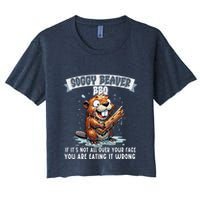 Soggy Beaver Bbq If ItS Not All Over Your Face Crop Top