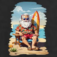 Santa Beach Bum 25L Jumbo Tote
