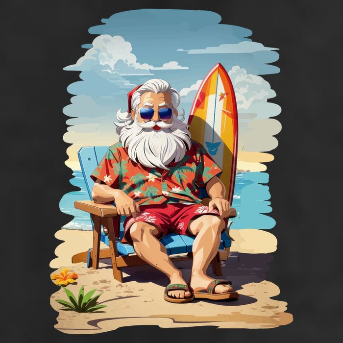Santa Beach Bum 25L Jumbo Tote