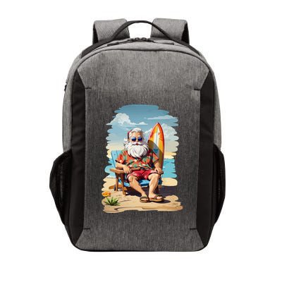 Santa Beach Bum Vector Backpack