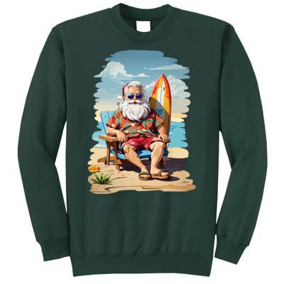 Santa Beach Bum Sweatshirt