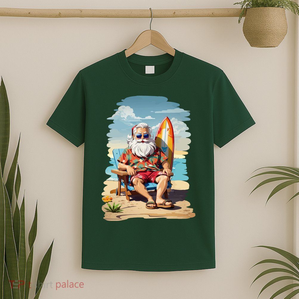 Santa Beach Bum T-Shirt