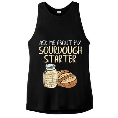 Sourdough Bread Baker Ladies PosiCharge Tri-Blend Wicking Tank