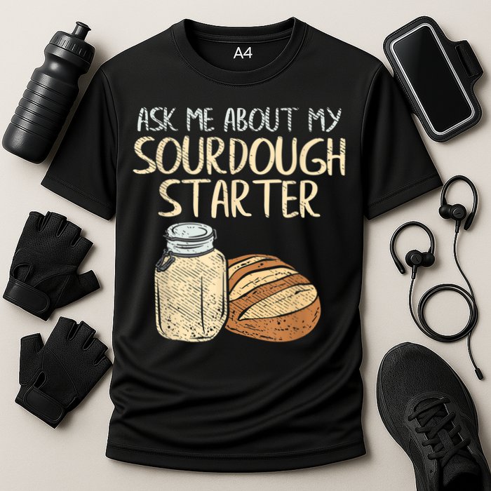 Sourdough Bread Baker Cooling Performance Crew T-Shirt