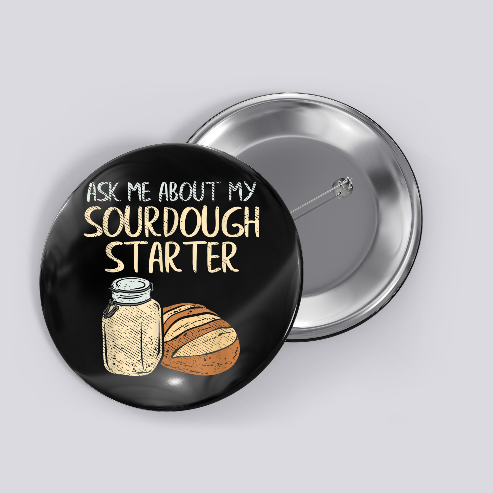 Sourdough Bread Baker Button