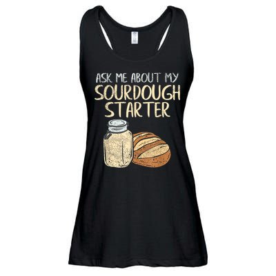 Sourdough Bread Baker Ladies Essential Flowy Tank