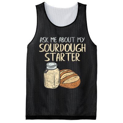 Sourdough Bread Baker Mesh Reversible Basketball Jersey Tank
