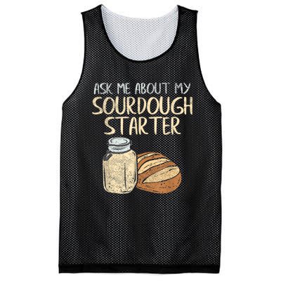 Sourdough Bread Baker Mesh Reversible Basketball Jersey Tank