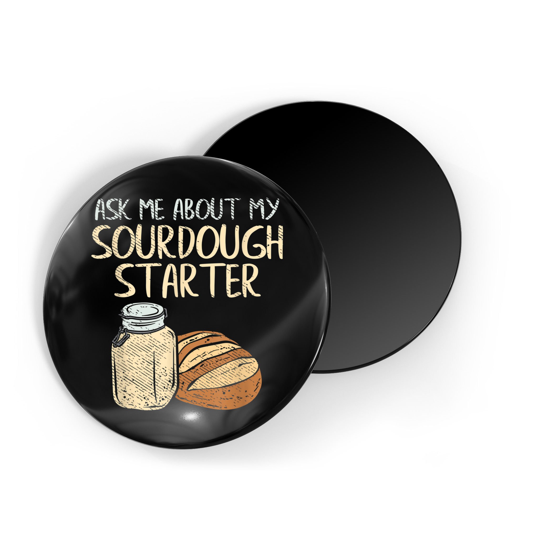 Sourdough Bread Baker Magnet