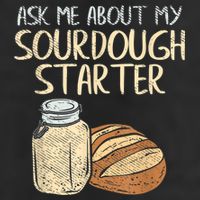 Sourdough Bread Baker Golf Towel