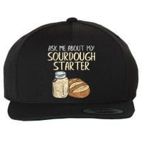 Sourdough Bread Baker Wool Snapback Cap