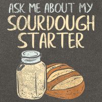 Sourdough Bread Baker Cotton Canvas Backpack