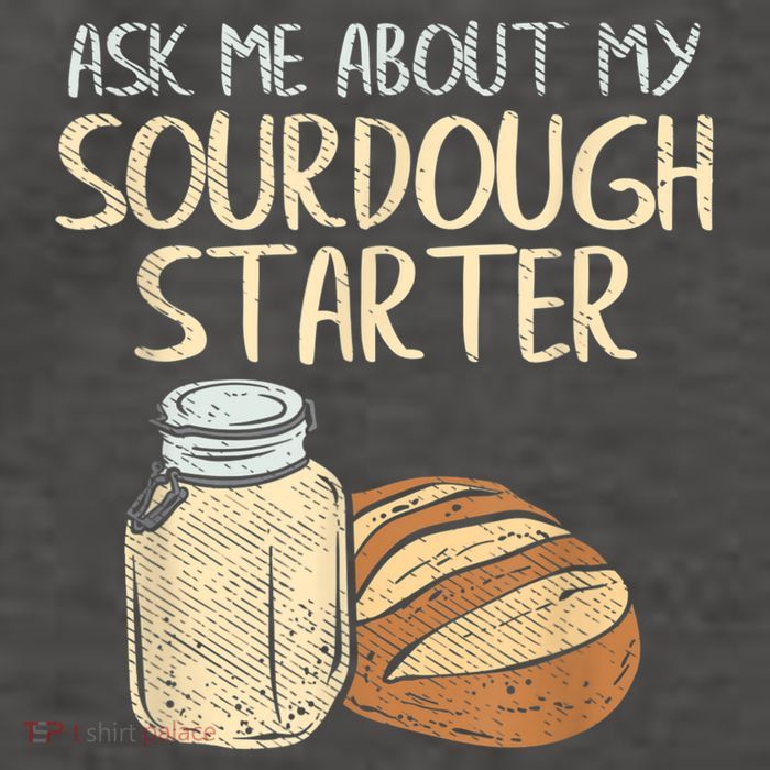 Sourdough Bread Baker Vector Backpack