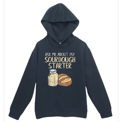 Sourdough Bread Baker Urban Pullover Hoodie