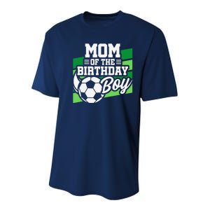 Soccer Birthday Birthday Mom Soccer Birthday Youth Performance Sprint T-Shirt