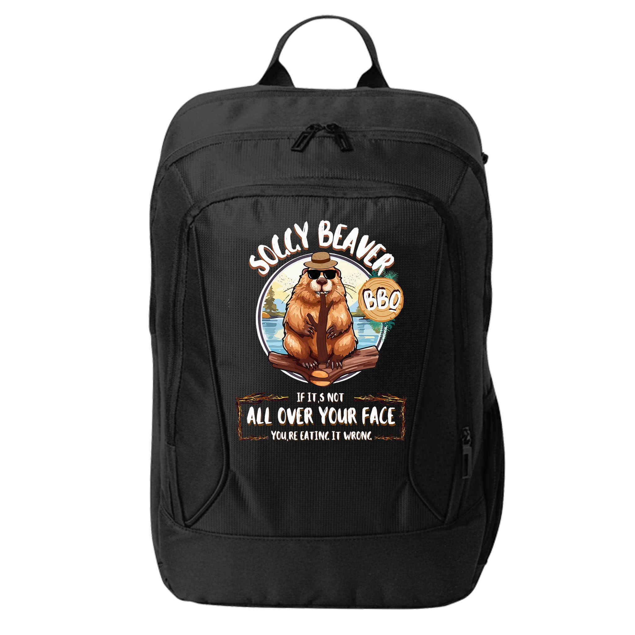 Soggy Beaver BBQ  City Backpack