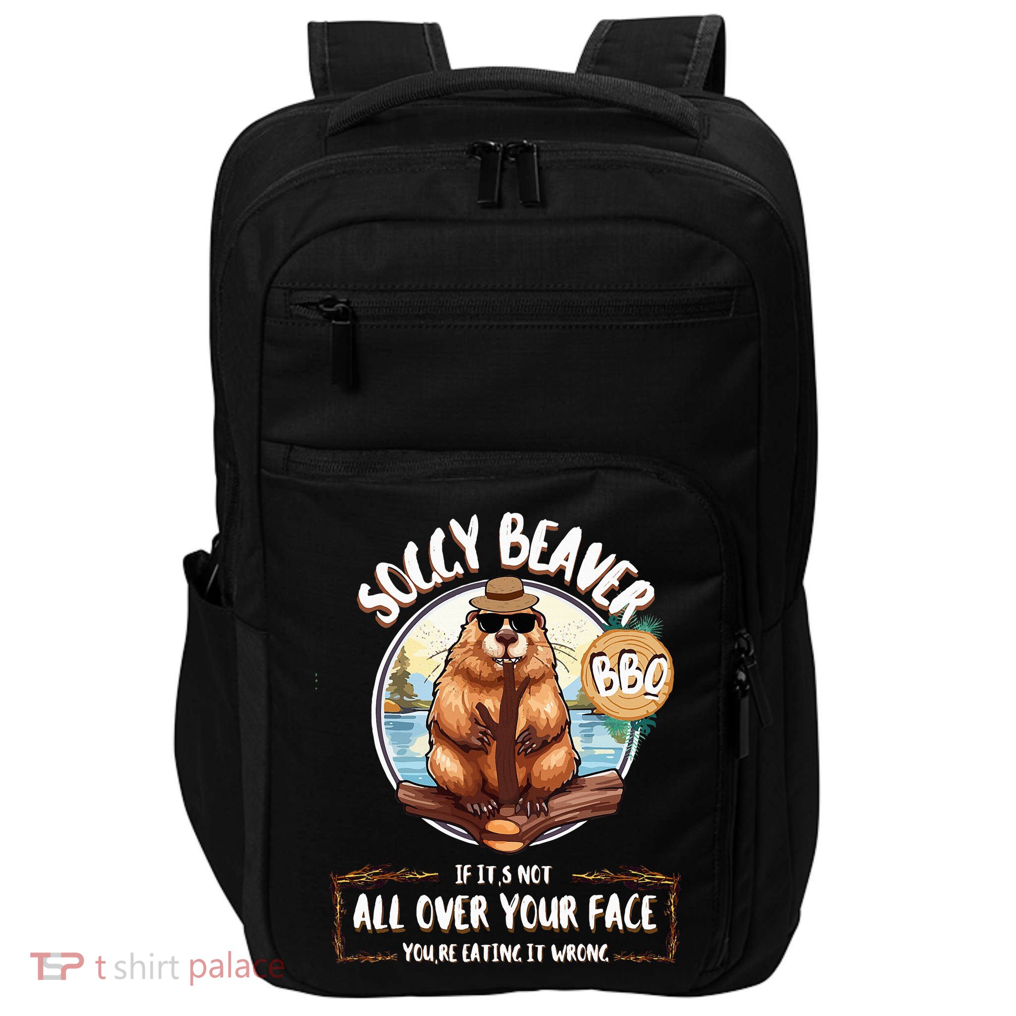 Soggy Beaver BBQ  Impact Tech Backpack