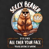Soggy Beaver BBQ  11oz C Handle Ceramic Mug