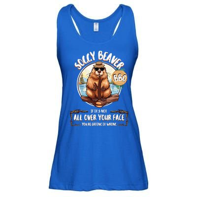Soggy Beaver BBQ  Ladies Essential Flowy Tank