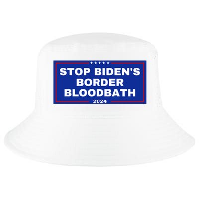 Stop BidenS Border Bloodbath Cool Comfort Performance Bucket Hat