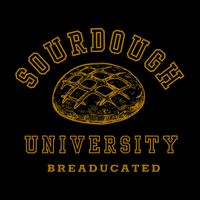 Sourdough Breaducated Bread Baking Bakery Baker Cooling Performance Crew T-Shirt