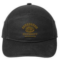 Sourdough Breaducated Bread Baking Bakery Baker 7-Panel Snapback Hat