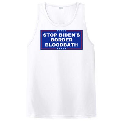 Stop BidenS Border Bloodbath PosiCharge Competitor Tank