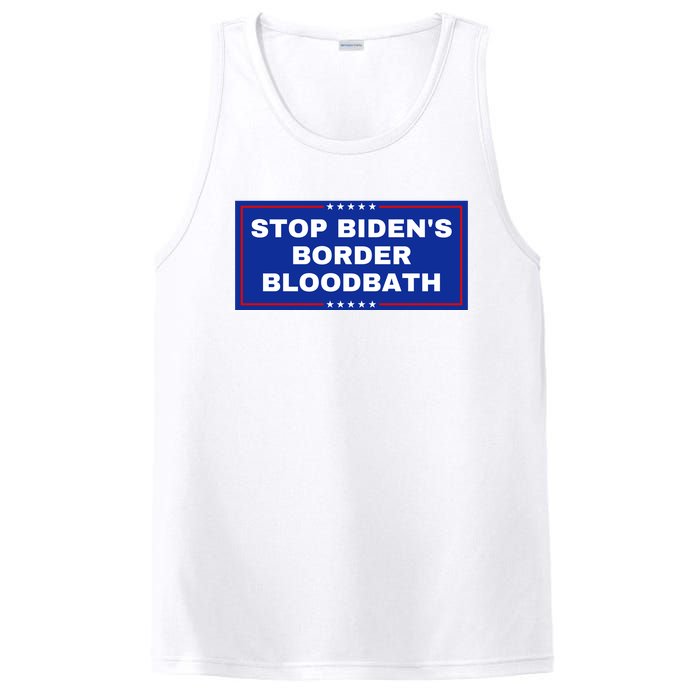 Stop BidenS Border Bloodbath PosiCharge Competitor Tank