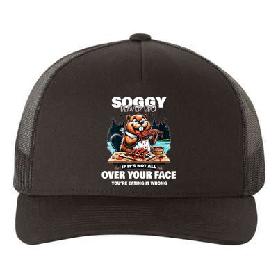 Soggy Beaver Bbq If ItS Not All Over Your Face Beaver Yupoong Adult 5-Panel Trucker Hat