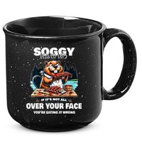 Soggy Beaver Bbq If ItS Not All Over Your Face Beaver 15oz Campfire Ceramic Mug