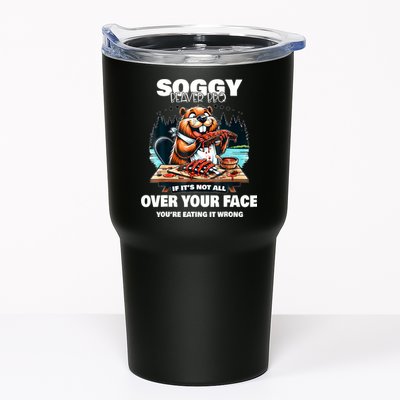 Soggy Beaver Bbq If ItS Not All Over Your Face Beaver Tumbler
