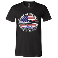 Send Buffs B-52 Stratofortress Bomber V-Neck T-Shirt