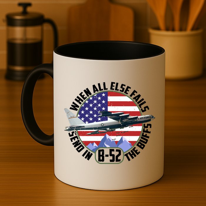 Send Buffs B-52 Stratofortress Bomber Mug
