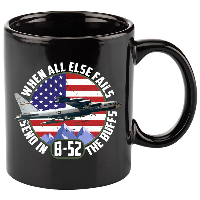 Send Buffs B-52 Stratofortress Bomber 11oz C Handle Ceramic Mug