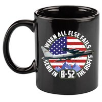 Send Buffs B-52 Stratofortress Bomber 11oz C Handle Ceramic Mug