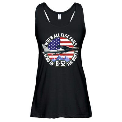 Send Buffs B-52 Stratofortress Bomber Ladies Essential Flowy Tank