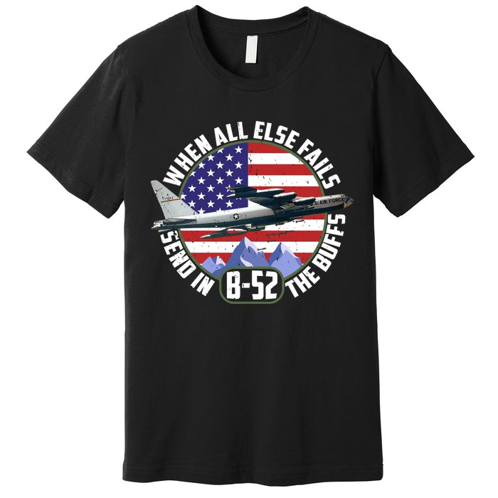 Send Buffs B-52 Stratofortress Bomber Premium T-Shirt
