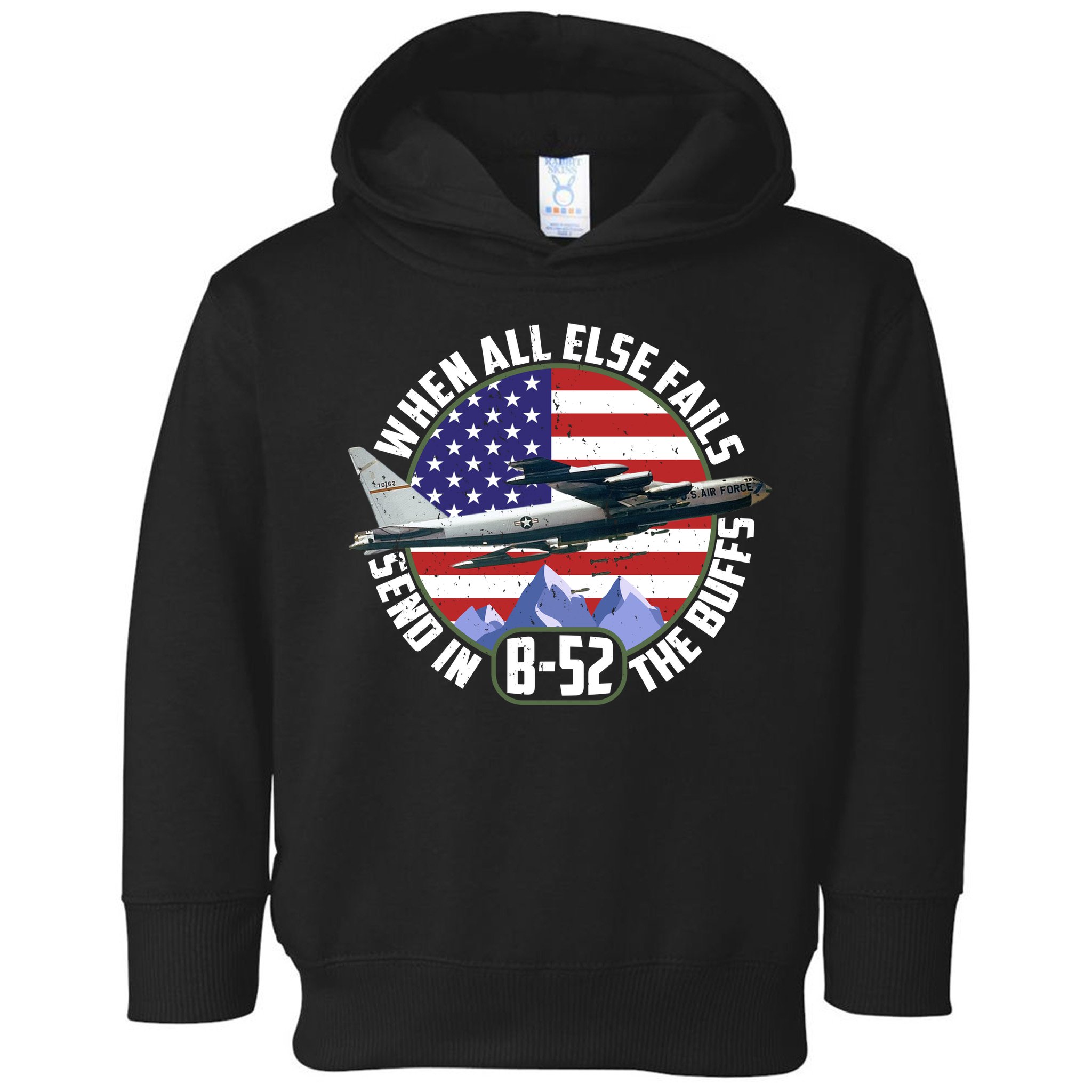 Send Buffs B-52 Stratofortress Bomber Toddler Hoodie