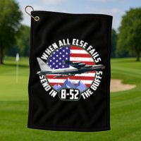 Send Buffs B-52 Stratofortress Bomber Golf Towel