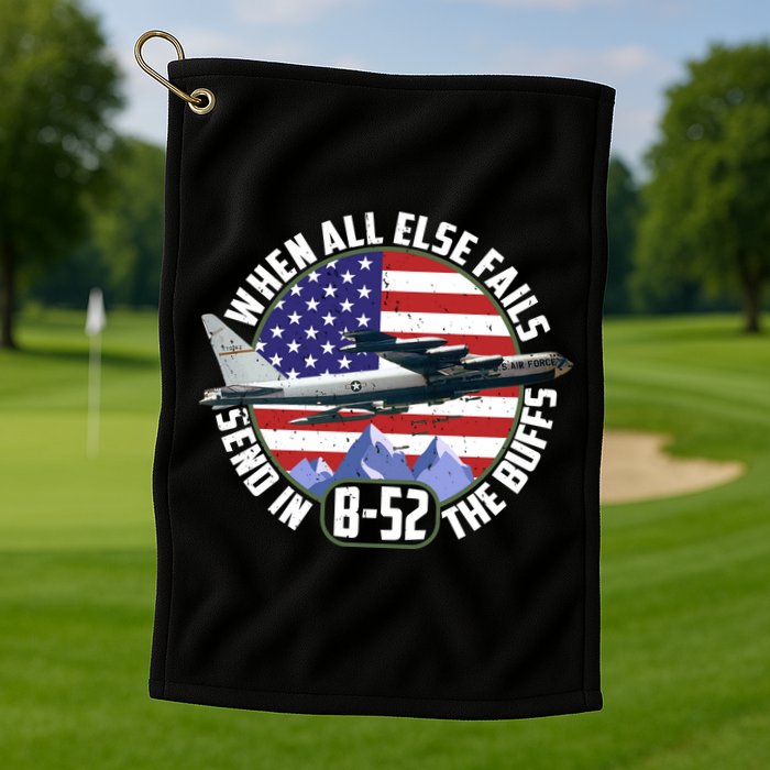Send Buffs B-52 Stratofortress Bomber Golf Towel
