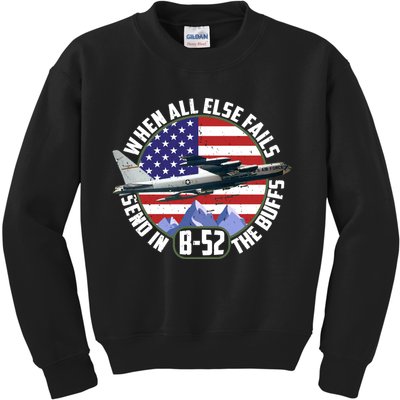 Send Buffs B-52 Stratofortress Bomber Kids Sweatshirt