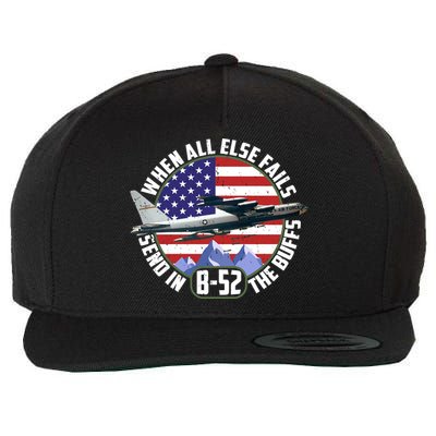 Send Buffs B-52 Stratofortress Bomber Wool Snapback Cap