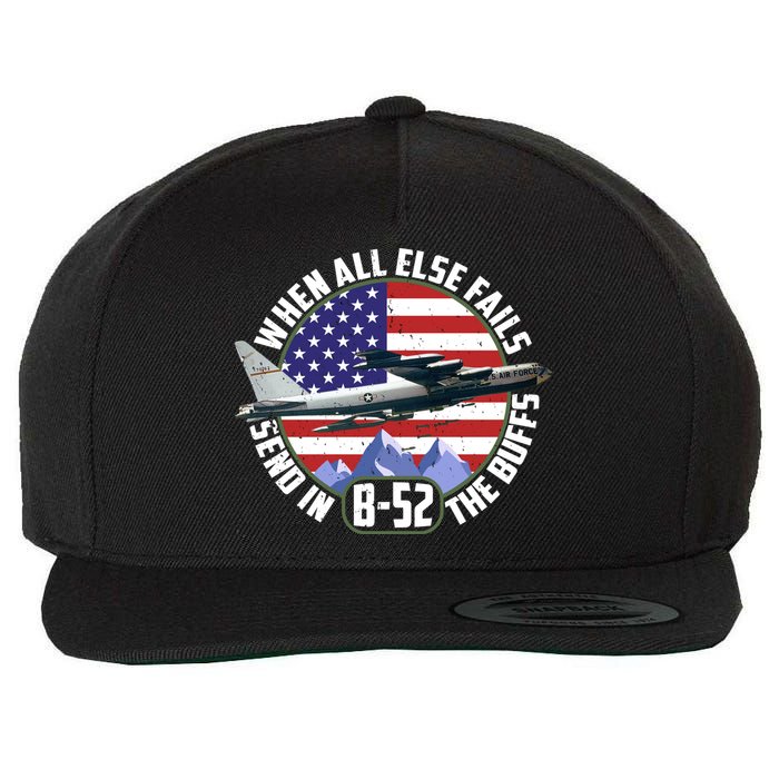 Send Buffs B-52 Stratofortress Bomber Wool Snapback Cap